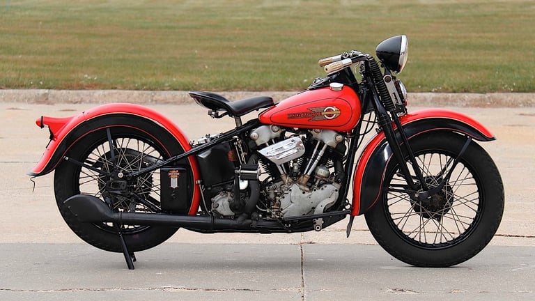 The 1936 EL and the Knucklehead Engine